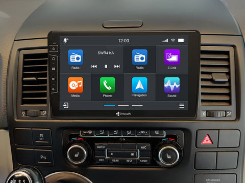 Dynavin D9-T5 Premium Flex 9" Android Radio til T5 Multivan/California