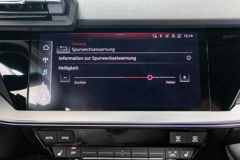 Vognbaneskiftassistent inkl. udkørselsassistent