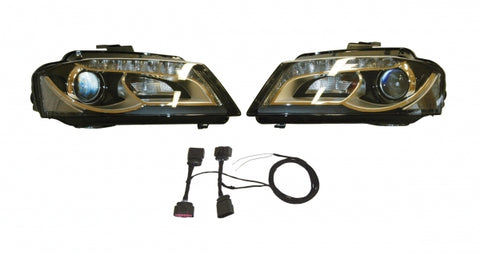 Bi-xenon til Audi a3 8P/8PA m.led kørelys
