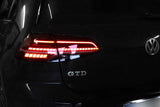 Facelift LED baglygtesæt med Dynamisk blink Golf 7