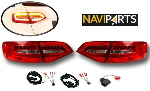 Komplet kit til eftermont. af A4/S4 facelift LED baglygter sedan