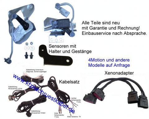 Komplet automatisk niveau reg. til Xenon efter 08/02