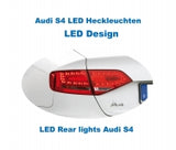 Komplet LED baglygter A4/S4 8K
